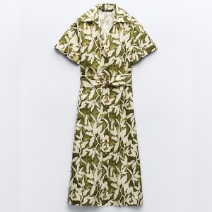 Zara, Floral print dress, size S
